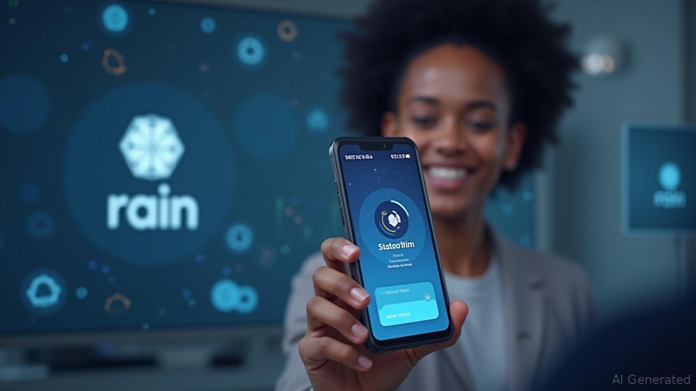 Rain stablecoin card multi-chain support