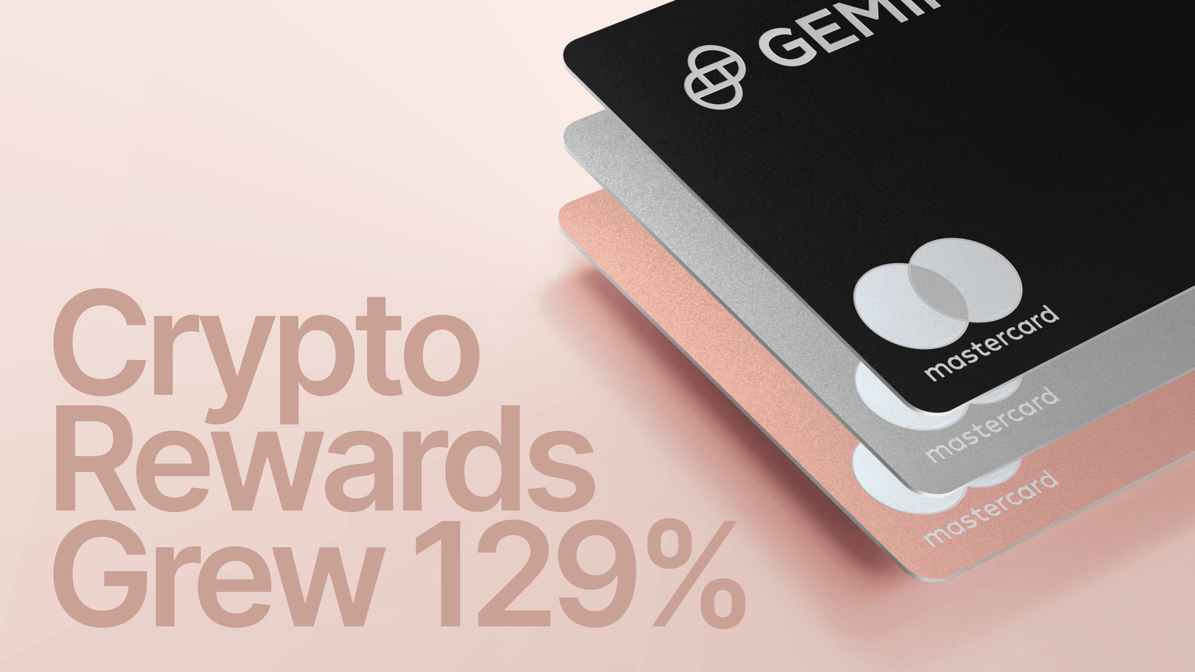 Gemini Mastercard 2025 crypto rewards