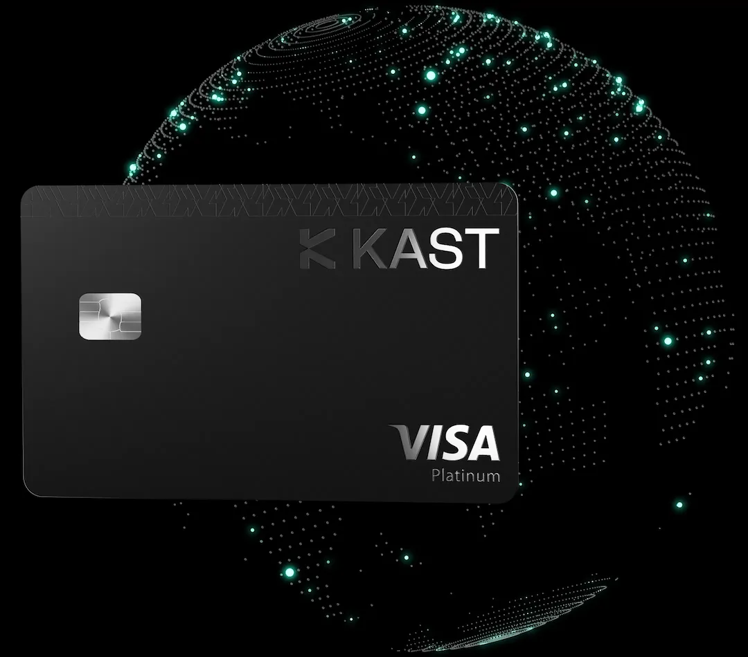 KAST Card Visa stablecoin 2024