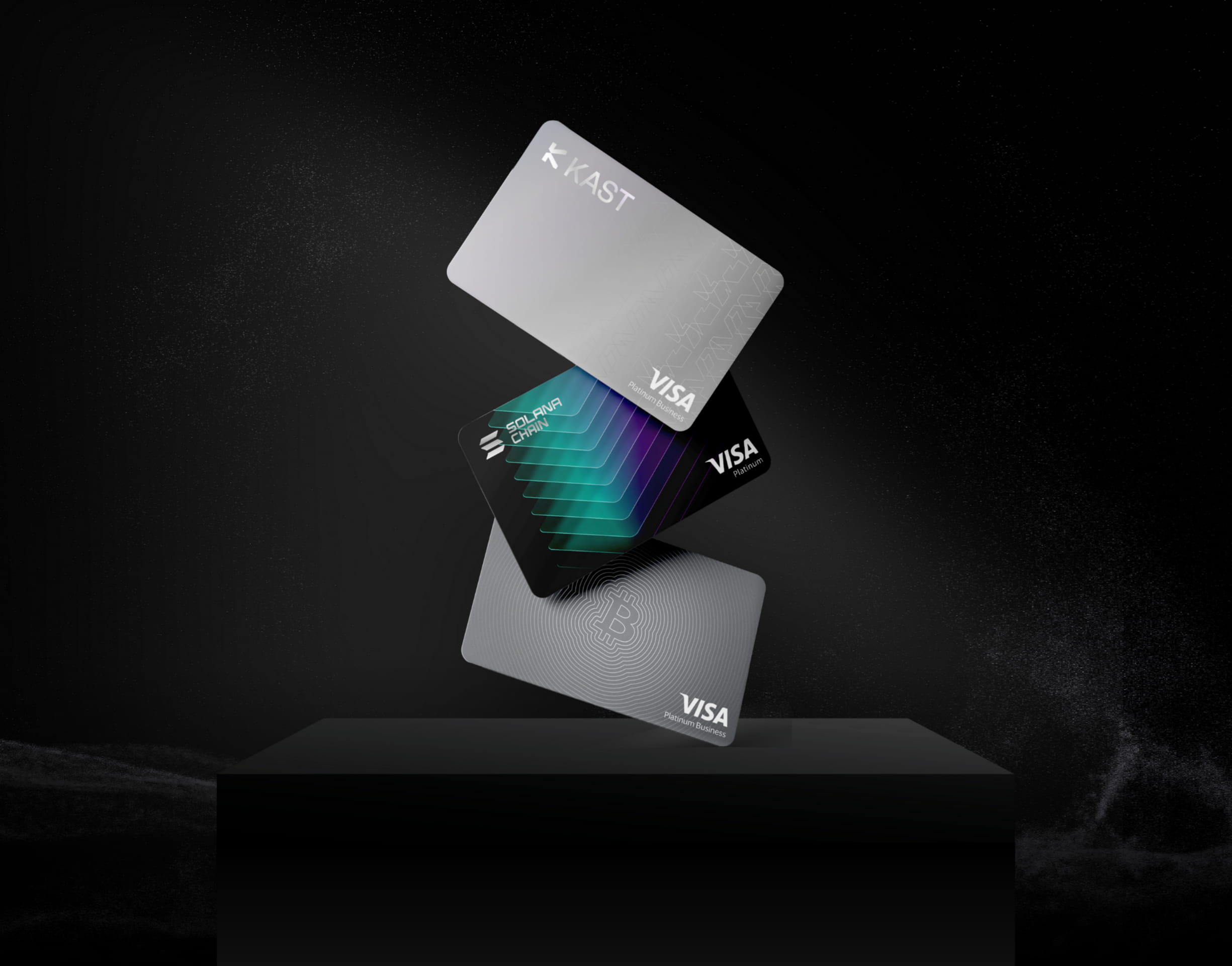 KAST virtual Visa card
