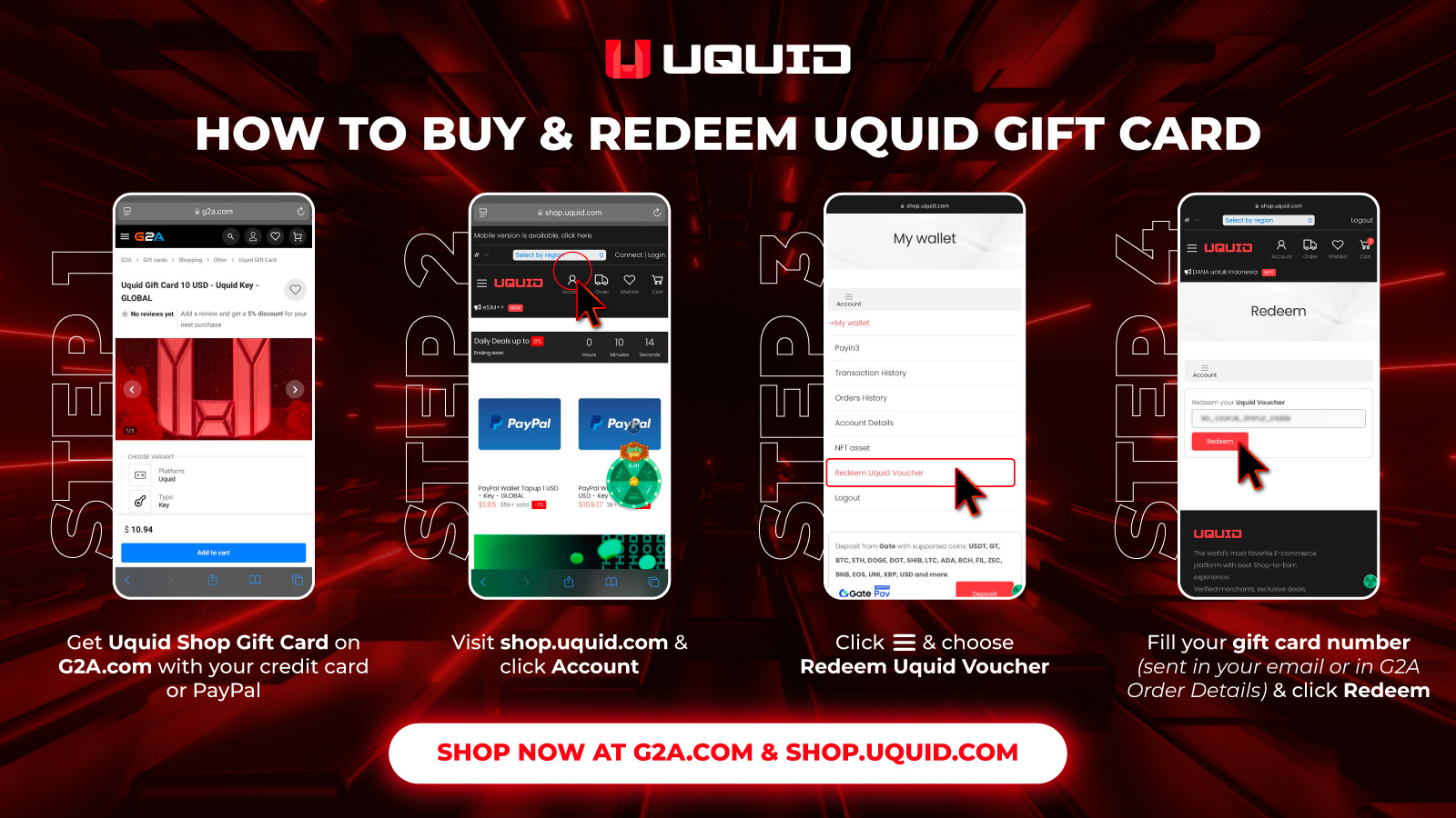 Uquid privacy crypto card