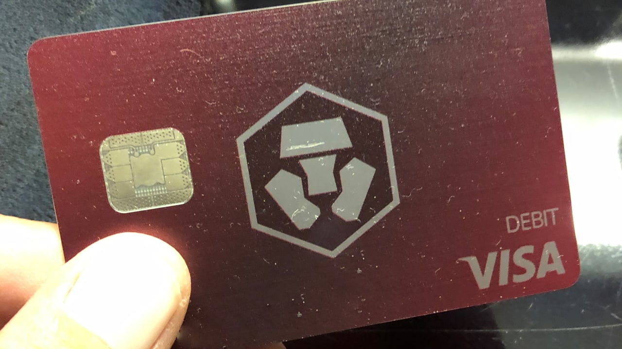 Crypto.com Visa Card stablecoin usage