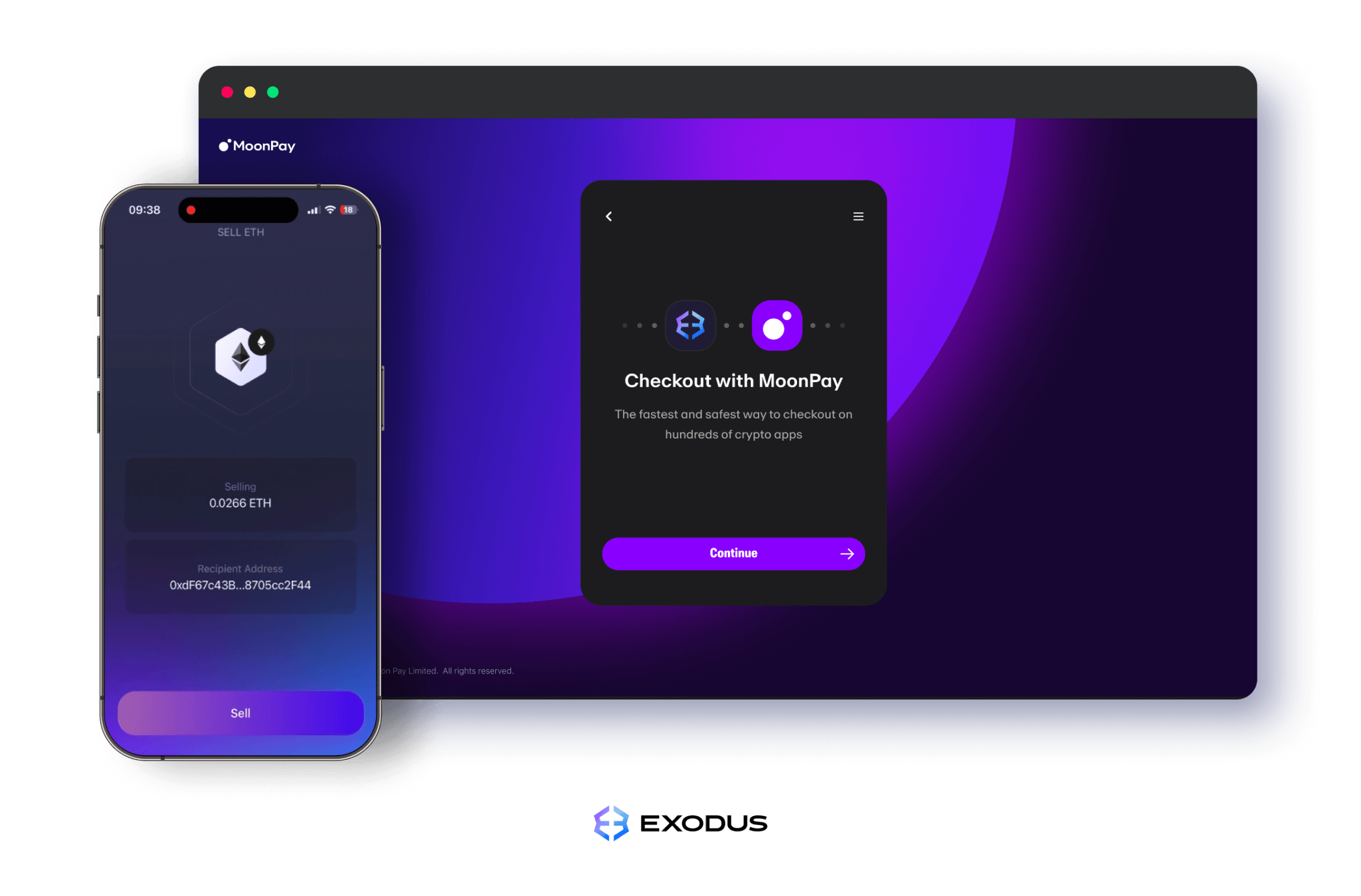 Trust Wallet MoonPay Ramp stablecoin card
