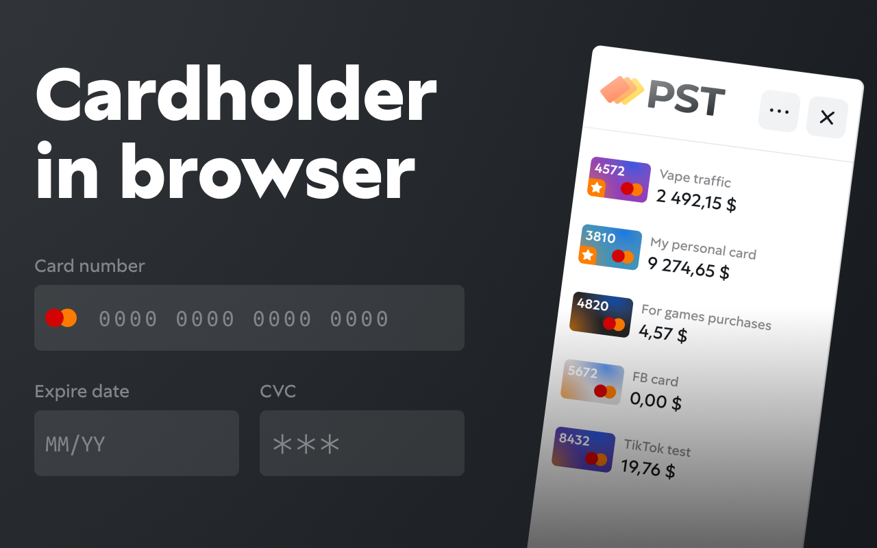 PST.NET Virtual Card