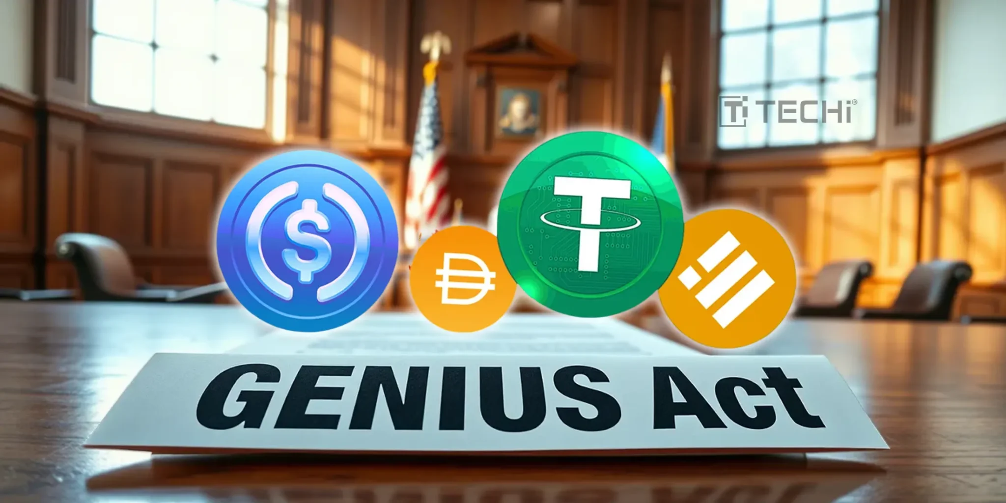 GENIUS Act stablecoin regulation Bank of America Walmart