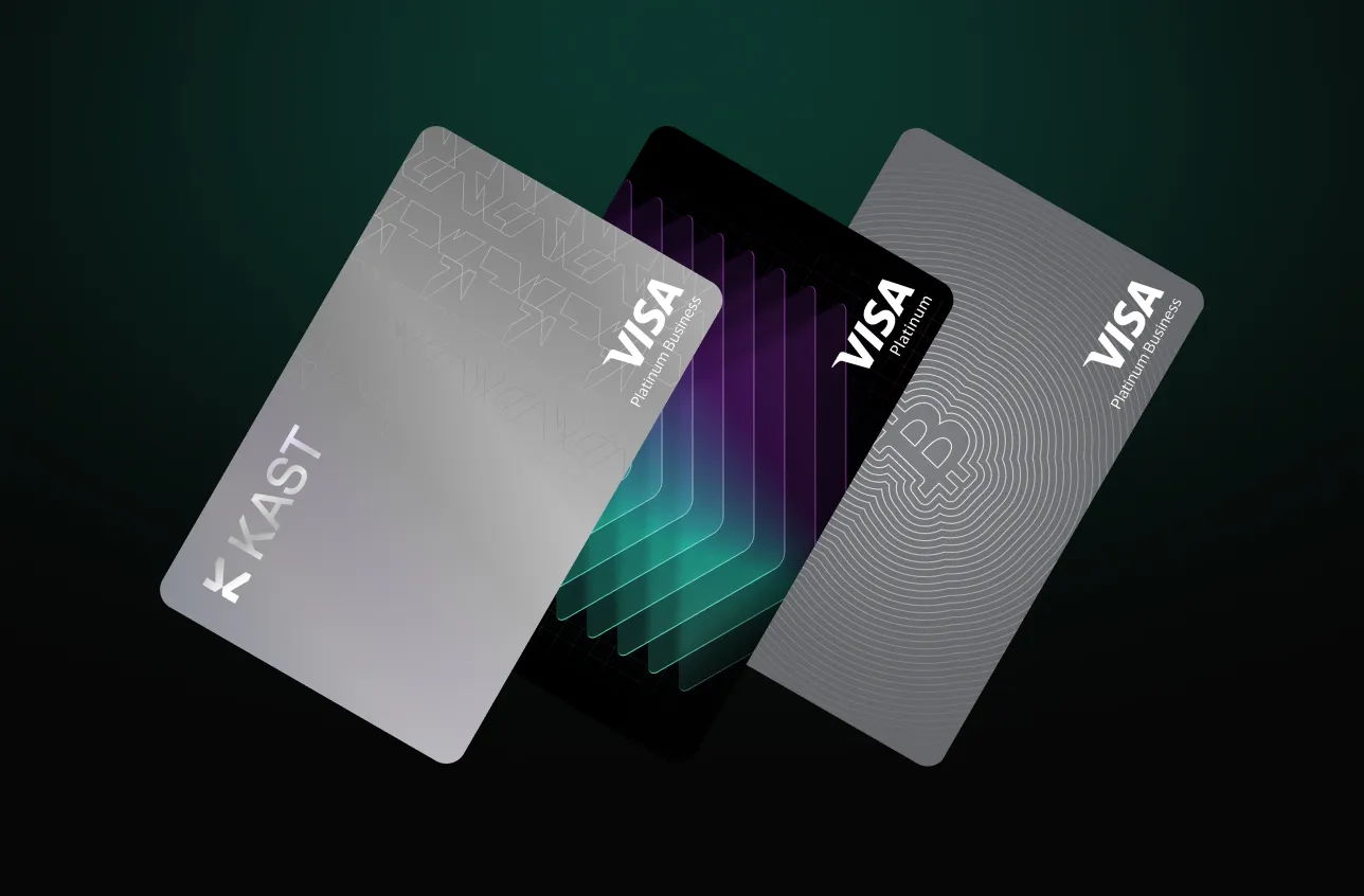 KAST privacy debit card